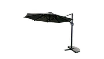 High Quality Large Outdoor Stand Garden Patio  KD Roma Manual Open Umbrella with Crank1