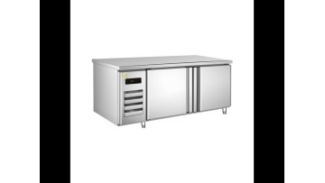 Stainless Steel Air Cooling Kitchen Refrigerator  Cabinet for Restaurant to Use1