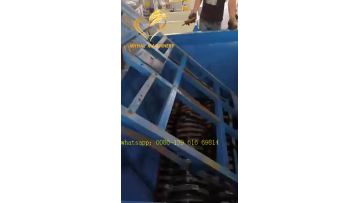 double shaft shredder