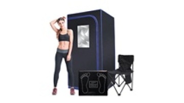 Wholesale Customization foldable red lamp dry sauna tent home use for one person1