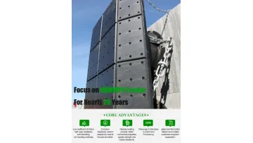 China UHMWPE Sliding Dock Buffer and Marine Fender Facing Pads1