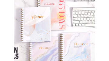 PET cover widen undated planner