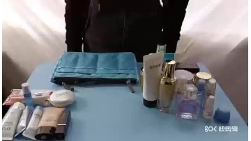 Multi-functional makeup bags polyester waterproof cosmetic bags zipper organizer girl pouch portable custom cosmetic bag1