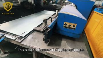 Semi automatic flipping line video