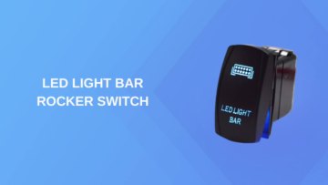 Waterproof 12V 5Pin Carling style marine universal On Off led Light bar Rocker Switch1