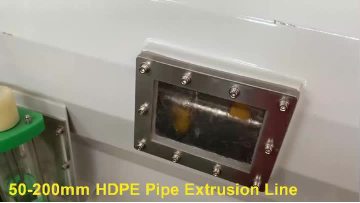 63-200mm  HDPE pipe extrusion line 