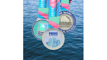 Wholesale custom medals cheap blank zinc alloy 3D marathon running medals sports metal soccer medals with ribbons1