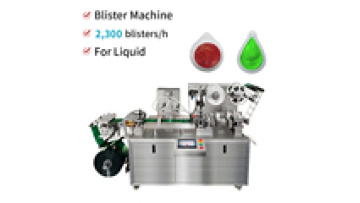 Thermoforming Small Butter Cheese Paste Jam Honey Blister Packing Machine Liquid Blister Packing Machine Guangzhou1