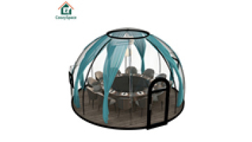 Transparent Prefabricated Dome Houses: New Design for Windbreak Camping Bubble Tents1