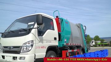 Foton 5cbm Compactor Garbage Truck