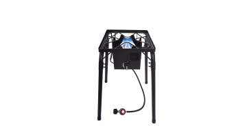 Black No Screw Design Portable Propane Gas Burner FH-7840CSA
