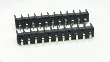 9.5mm Pitch Barrier Terminal Blocks Black 11P