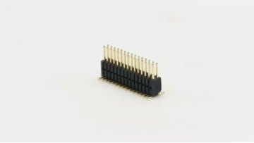 Dual Row SMT Pin Header Connector 1.27mm Pitch SQ0.4/0.46mm H2.5+2.5mm 2*15P