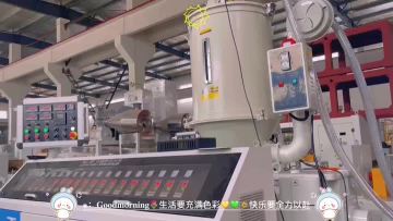 PP corrugated pipe machine for sew application 