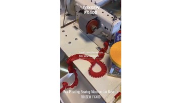 Box Pleating Sewing Machine for Rosette FOXSEW FX400