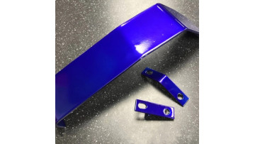 PT299C blue glossy powder coating paint