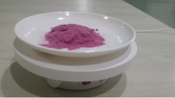 Purple red powder
