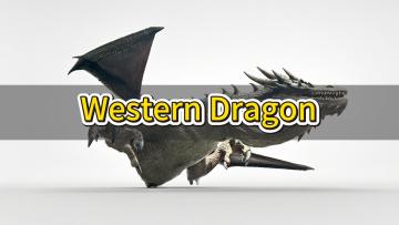 Western Dragon Head