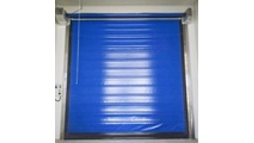 Thermal Insulation Zipper Fast Rolling Industry Sanitary Refrigerator High Speed Door1
