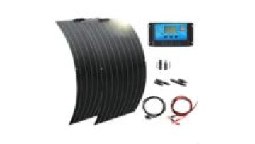 200W Flexibles Solarpanel Kit 19.8V Flexible Solar module Kit for boot camping1