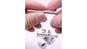 Stainless Steel Oval Head Semi-Tubular Rivets