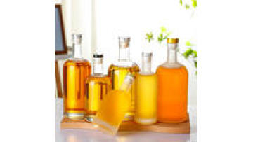 Fast Delivery Empty 375ml 500ml Flint Glass Bottles with Stopper/Screw Cap for Liquor Brandy Whiskey Wine Vodka with Cork1