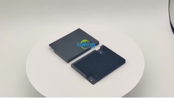 Straight LED heatsinks