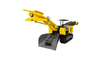 Electrical Mucking Loader with Super Broken Head for Tunnels1