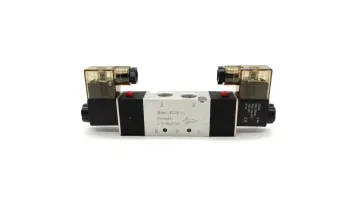 4V320-10 5/2 Way 5 Way 2 Position Pneumatic Directional Control Air Solenoid Valve 12VDC 24VDC 24VAC 110VAC 220VAC1
