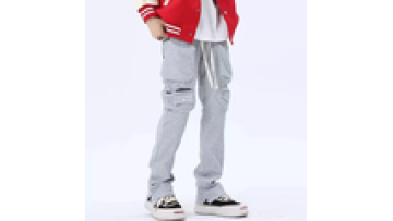 High Quality Fleece Lined Waist Outdoor Jogger Sports Sweat Cargo Pants Men1