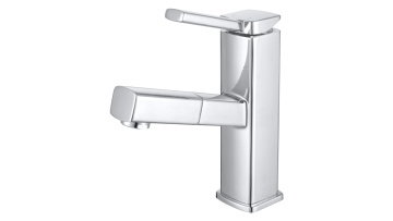 Pull Out Single Bathroom Faucet