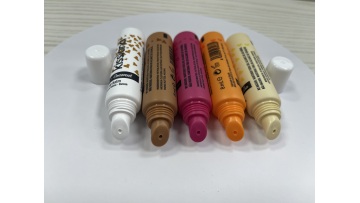 different colors matte lip balm tube
