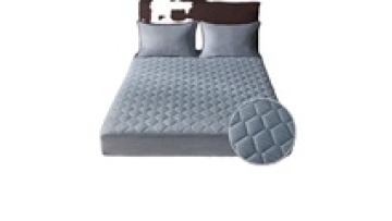 Hot sale mattress cover bedding quilted fitted mattress protector 100%cotton waterproof mattress topper for bedroom1