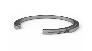Toothless Three Row Cylindrical Roller Slewing Bearing