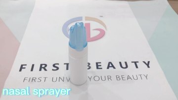 Nasal Sprayer For Bottles White Plastic Aluminum Nasal Sprayer Pump1