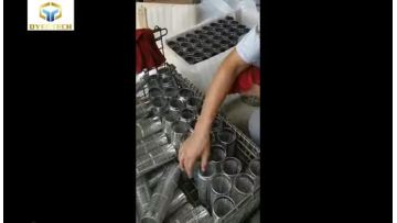 Textile yarn dyeing bobbin