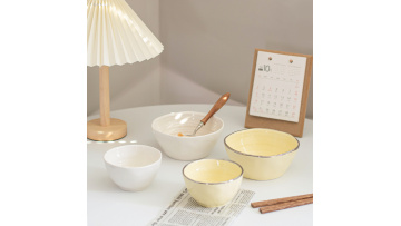 Our Artisan-Crafted Creamy White Handmade Bowls!
