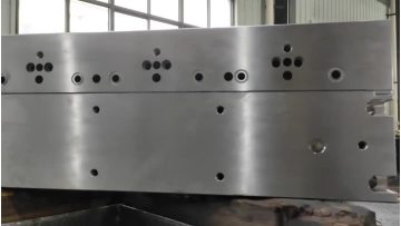 Large plastic mould base