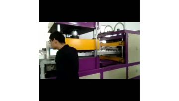 Dish Production Line Fast Food Takeaway Box Forming Making PS Lunch Foam Plate Machine1