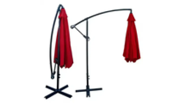 Wholesale Wind Resistant Outdoor Garden Parasol 8 Ribs Pool Sun Umbrellas Aluminum Support Pillar Patio Umbrella1