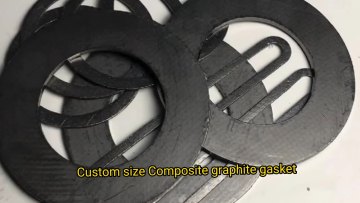 Graphite sealing gasket sheet  metallic reinforced graphite sheet1