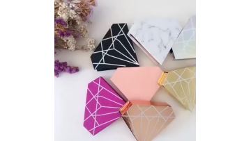 diamond shape false eyelash box