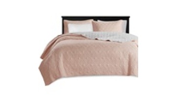 Summer Quilt Set Bedspreads Pink Polyester Bedspread Set Of Bedspread1