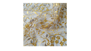 2024 new Light Yellow Knitted lace african wedding  guipure lace dress fabric1
