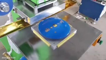 Flying disc hot stamping machine