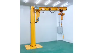 3ton 360 Degree Rotating Fixed Single-Arm Crane Workshop Floor Mounted Jib Crane1