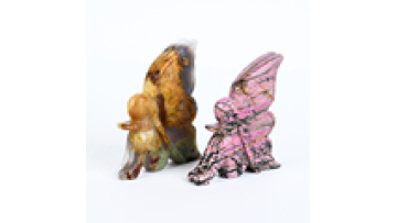 Hot Sale High Quality Healing Crystal Carvings Crystal butterfly fairy for Home Decoration1