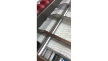 air filter paper pleating01
