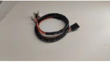 High quality durable black automotive wiring harness