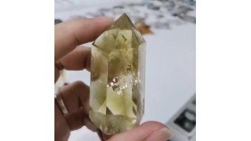 Wholesale Factory Price Crystal Point Healing Stone Spiritual Citrine Tower Wand for Meditation1